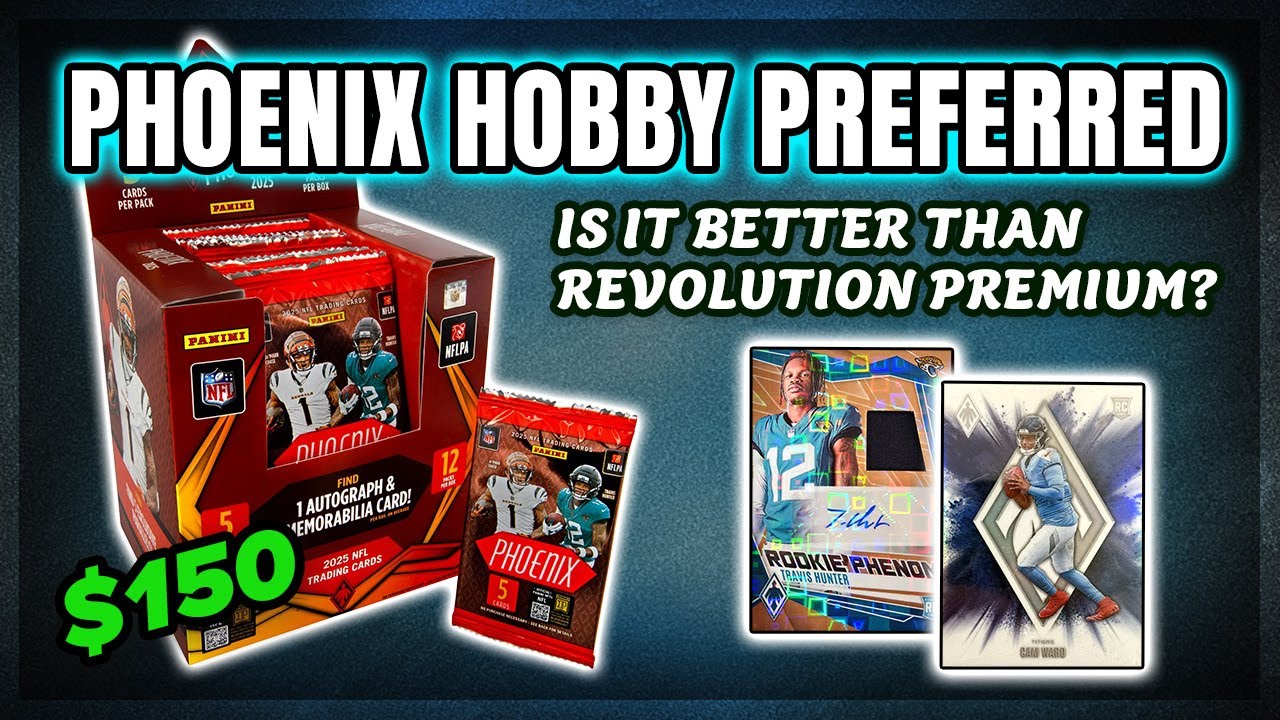 BRAND NEW PHOENIX PRODUCT! 2025 Phoenix Hobby Preferred Box Review ...