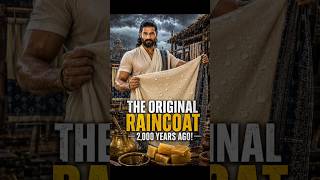 How Ancient Indians Made Waterproof Cloth 2,000 Years Ago ! #shorts