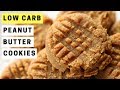 3 Ingredient Peanut Butter Cookies Recipe | LOW CARB and Great For KETO