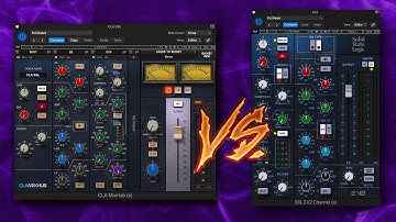 Waves EV2 SSL Vs Waves Mixhub SSL Plugin