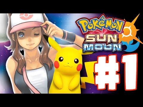 Pokemon SUN & Pokemon MOON Gameplay Walkthrough Part 1 | Z RING MEGA ATTACKS!