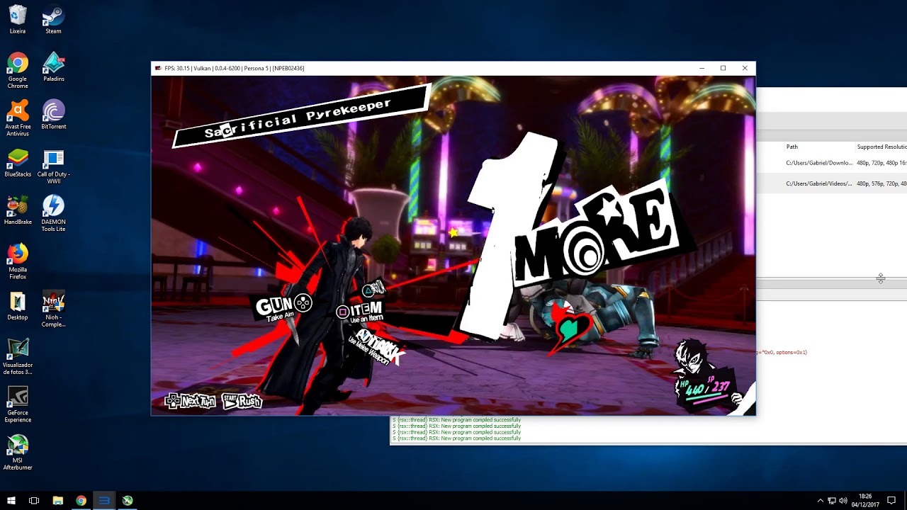 how to set up persona 5 rpcs3 how to set up persona 5 rpcs3