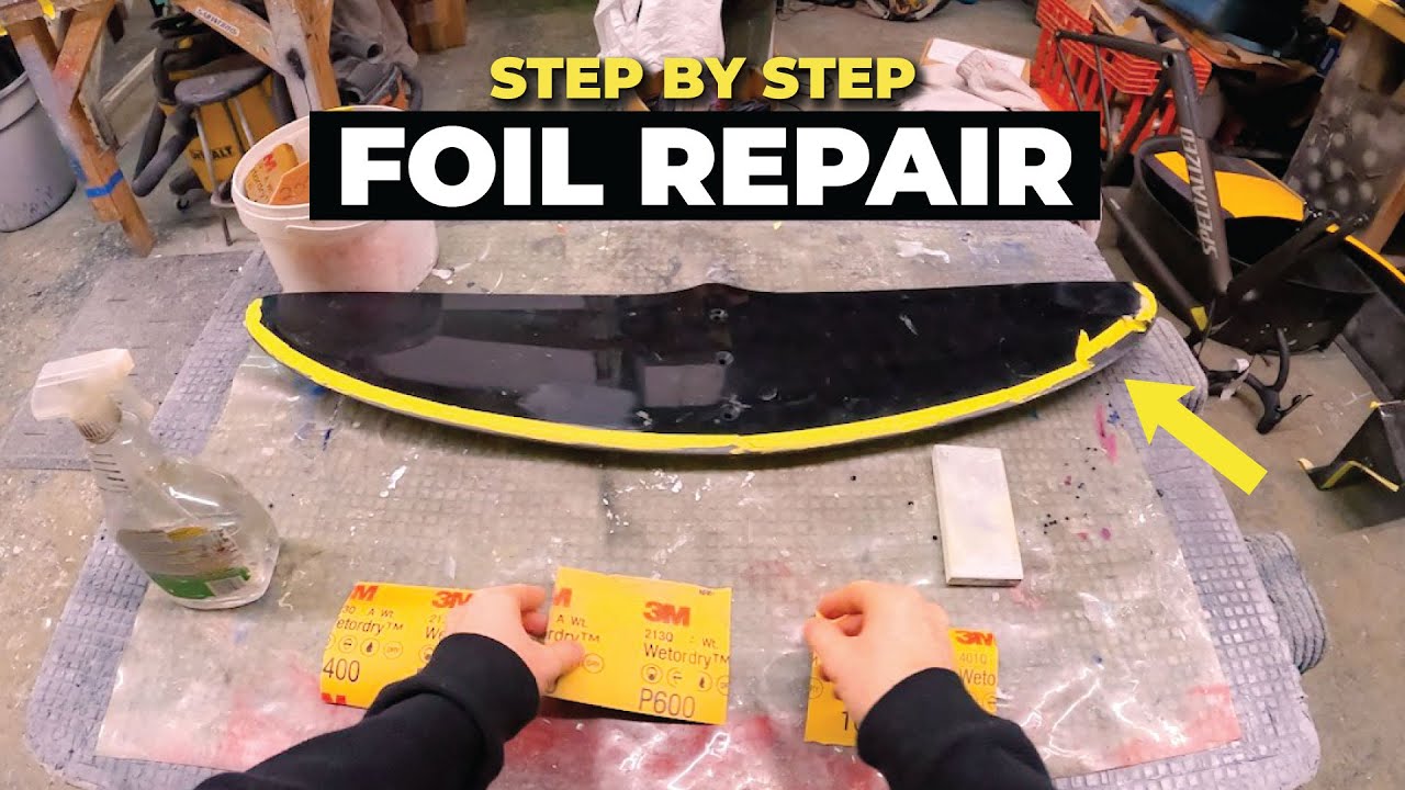 Foil Repair part 2, Preparing to make the pattern.