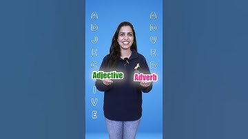 How to use Adjectives and Adverbs in English Sentences | English Grammar #shorts