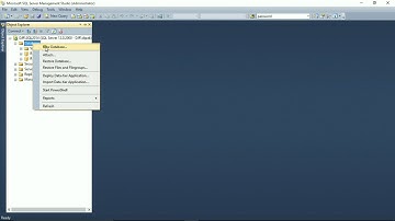 How to Create Database in Microsoft SQL Server 2014