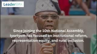 Profile of Sekav Dzua Iyortyom, Member, House of Representatives – Buruku Federal Constituency