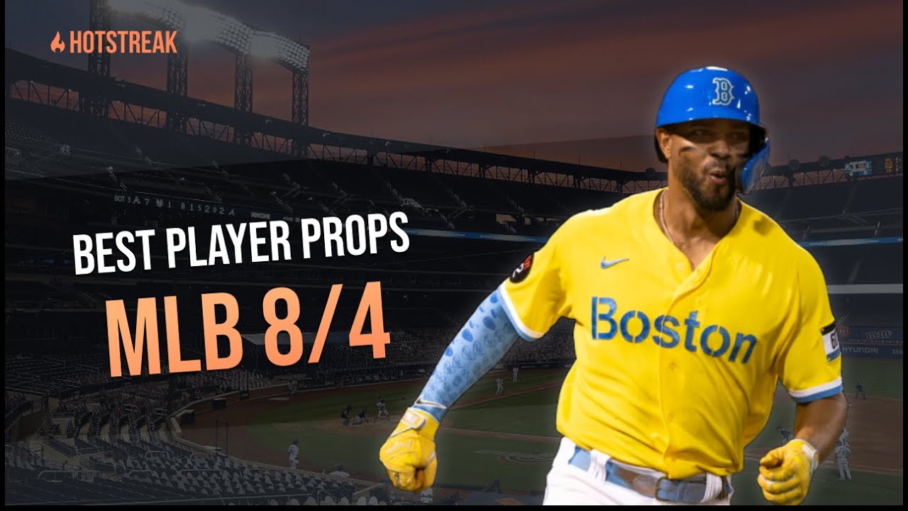 MLB PLAYER PROPS TODAY 8/4/22 | BEST MLB PICKS | HOTSTREAK FANTASY SPORTS MLB