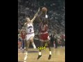 Jordan’s “Switch-Hand Layup”: He Was Still Flying When the Defender Landed.#nba