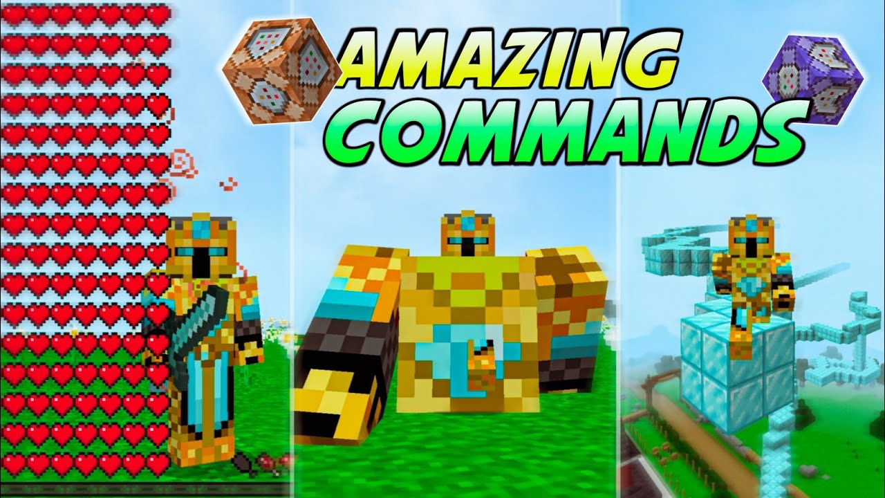 Minecraft Amazing Commands For Fun 😎| Secret Commands In Minecraft ...