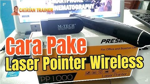 Laser Pointer - Laser Presenter Wireless MTECH PP1000