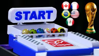 MARBLE RACE HAPE QUADRILLA  ( ALL SEASONS ) by Fubeca's Marble Runs