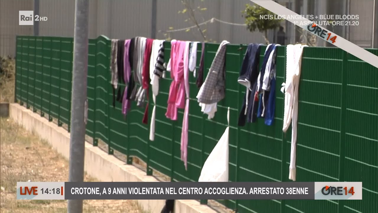Crotone, a 9 anni abusata nel centro accoglienza, arrestato 38enne - Ore 14 del 24/04/2023