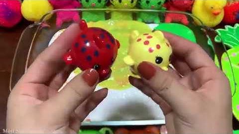 Making Slime with Funny Balloons - Satisfying Slime video #14 #makeupslime #eyeshadowslime#amalstar