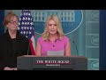White House hosts emotional press briefing with Rachel Morin's mother as special guest