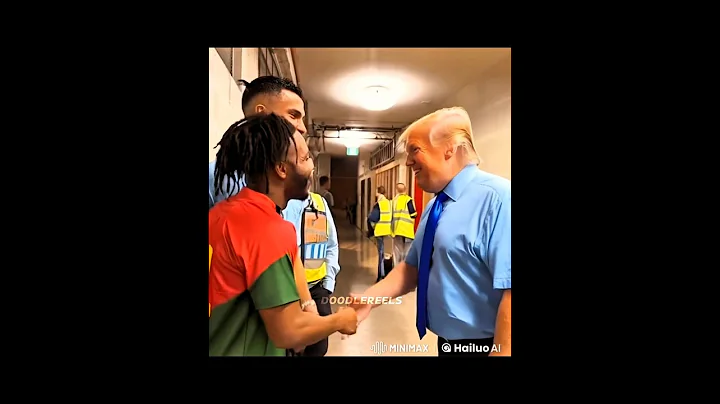 Ronaldo meets donald trump 🤯#ronaldo #ishowspeed #ai #donaldtrump #aivideo #shorts #viralvideo #fyp