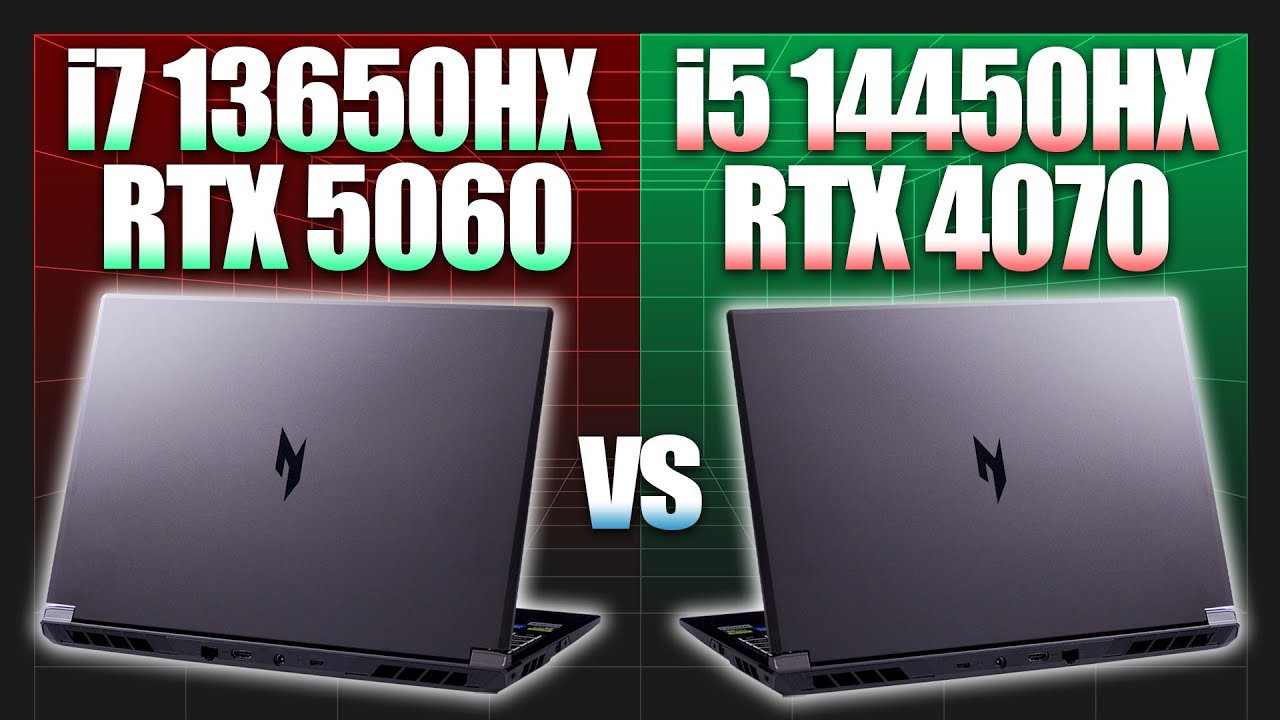 Acer Shadow 2025 Cấu hình nào là Ngon Nhất...? i5 14450HX + RTX 4070 vs i7 13650HX + RTX 5060