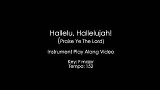 Hallelu, Hallelujah - Instrument Play Along Video