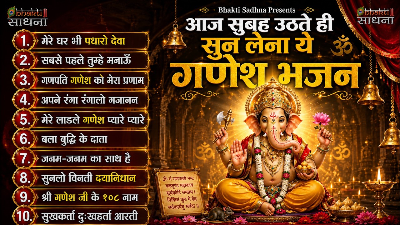 बुधवार स्पेशल | गणेश जी के भजन 2026 | Ganesh Bhajan 2026 | Ganesh Ji Ke Bhajan | Ganesh Songs