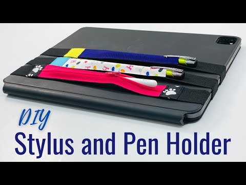 How to Make an Apple Pencil Stylus or Pen Holder  - Quick and Easy DIY Gift