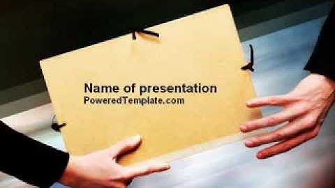 File Transfer PowerPoint Template by PoweredTemplate.com