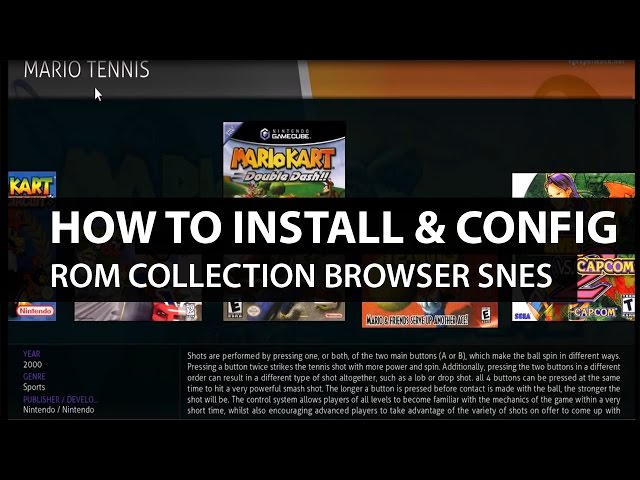 How to Set Up Rom Collection Browser XBMC (Kodi)