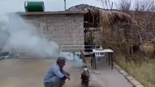 Жесть     испугался
