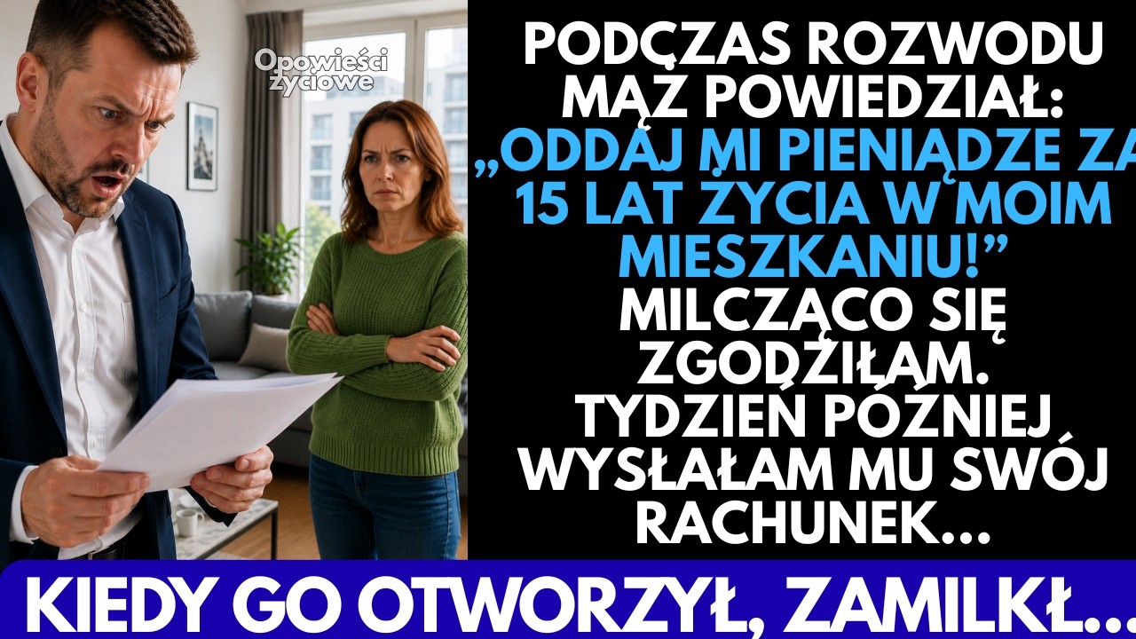 Siedziałam naprzeciwko niego w kancelarii, gdy nagle rzucił: „Przez 15 lat mieszkałaś u mnie za darmo, więc chcę zwrotu pieniędzy za wynajem”. Prawniczka zamilkła, a on patrzył na mnie z...