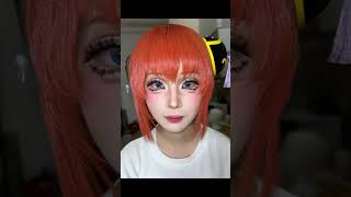 爆改这块 #cos #妆面记录 #二次元 #cos妆