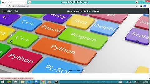 I started Making A Clone Of utech-edu.com
