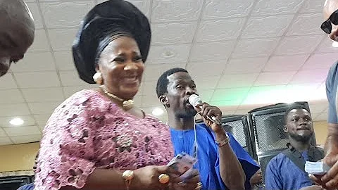 Doyin Kukoyi And Sule Alao Malaika McOluomo Kokozaria at birthday party of Alhaja Adeshina IyaDoyin