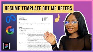 How to write a UX Resume | How I got hired! | Template included by UX Tshili 8,629 views 11 months ago 6 minutes, 27 seconds