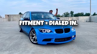 Installing New Wheels and Tires On My BMW E90 335i!!