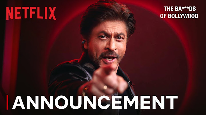 The Ba***ds of Bollywood | Title Reveal | Shah Rukh Khan | Red Chillies Entertainment