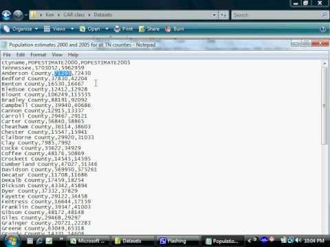 Import csv