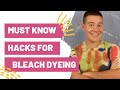 MUST Know Hacks For Bleach Dyeing Shirts