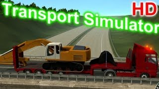 Special Transport Simulator - Crawler Excavator Gameplay HD screenshot 3