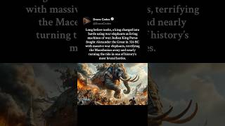 Before Tanks Existed… This King Unleashed LIVING WAR MACHINES 😤 #history #alexanderthegreat #war
