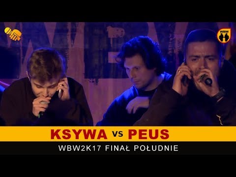 Ksywa 🆚 Peus 🎤 WBW 2017 Finał Południe (freestyle rap battle)