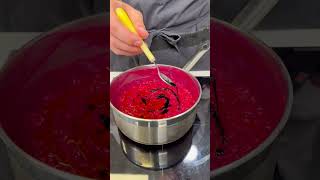 CHAMPAGNE RISOTTO ?✨❤️ with Red Beet, Stracciatella, Red Shrimp, and Lime shorts asmr recipe