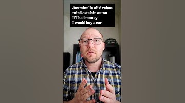 The conditional mood in Finnish