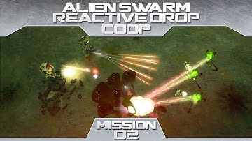 Alien Swarm Reactive Drop Co-op - Mission 2 ...The Sewers...