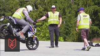 Tricks to Pass the Motorcycle Test  ft. Instructor and Examiner