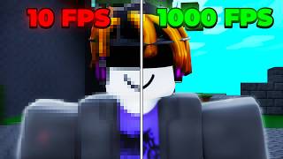 I Played Roblox Bedwars On EVERY FPS..
