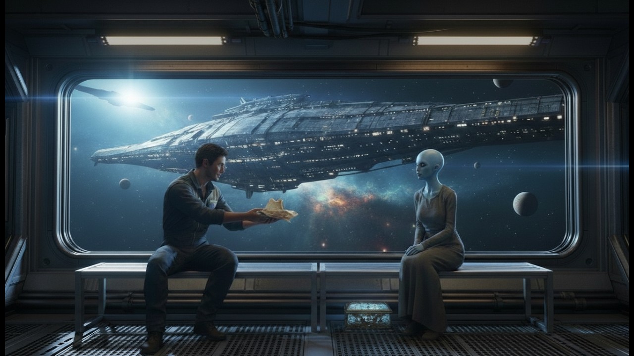 He Gave His Lunch to a Lonely Alien—Not Knowing She Ruled the Galaxy | HFY Sci-Fi Story