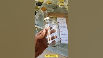 400ml Round Glass Jar : Ghee Packing Glass Jar : +91 8866 566213