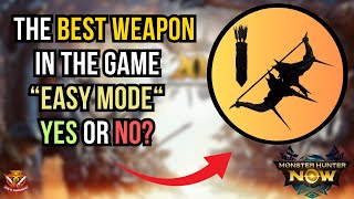 The BEST WEAPON in the game makes it "EASY MODE" !? Yes or No? l Monster Hunter Now
