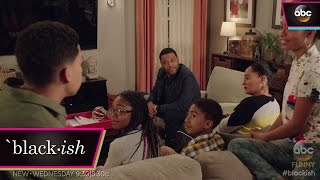 Junior Withholds His Feelings - black-ish Sneak Peek