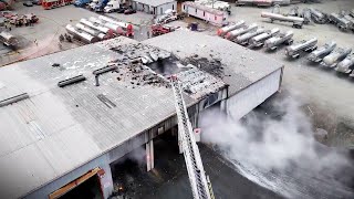 Explosion at northwest Charlotte chemical plant causes massive fire, officials say