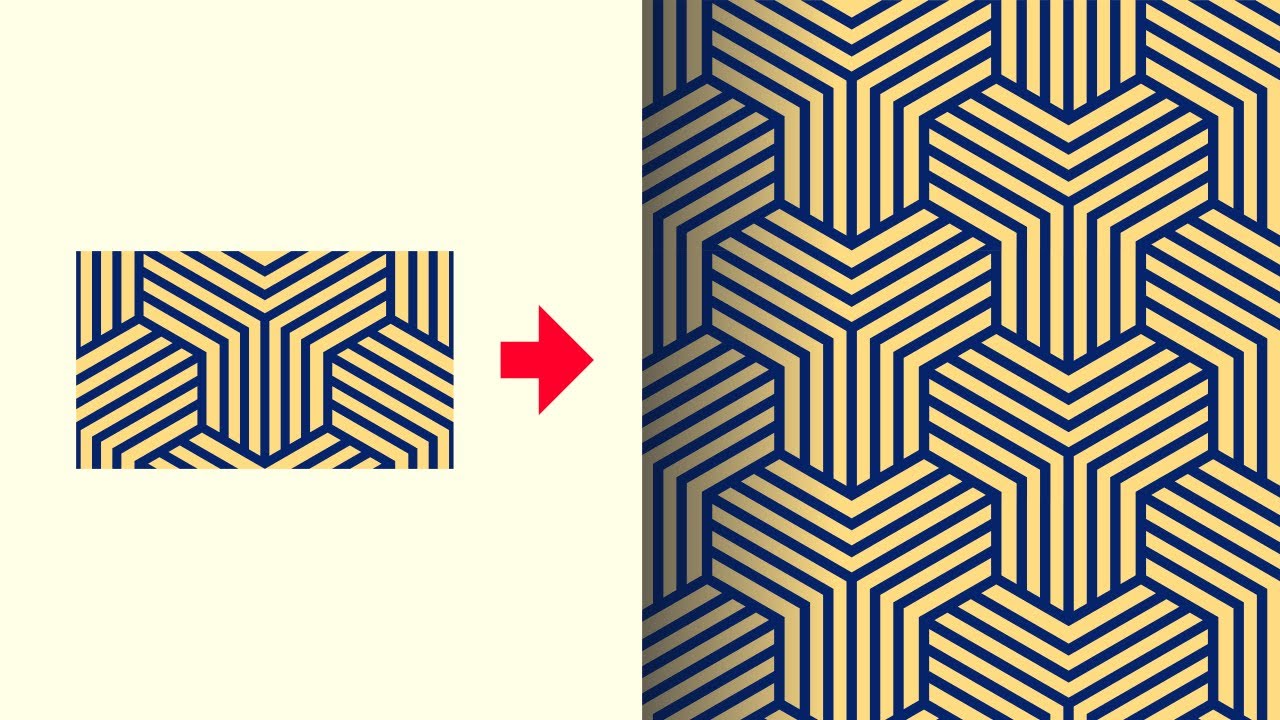 Illustrator Line Pattern Tutorial