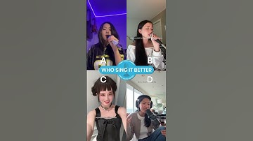 Thumbnail of who sang it better - What It Sounds Like - KPop Demon Hunters - Song Cover #cover #kpopdemonhunters
